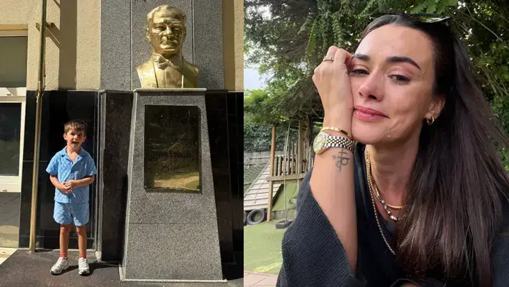 هانده سورال در اولین روز مدرسه پسرش اشک ریخت؛ «ای کاش برای من هم دوره سازگاری می‌گذاشتند»